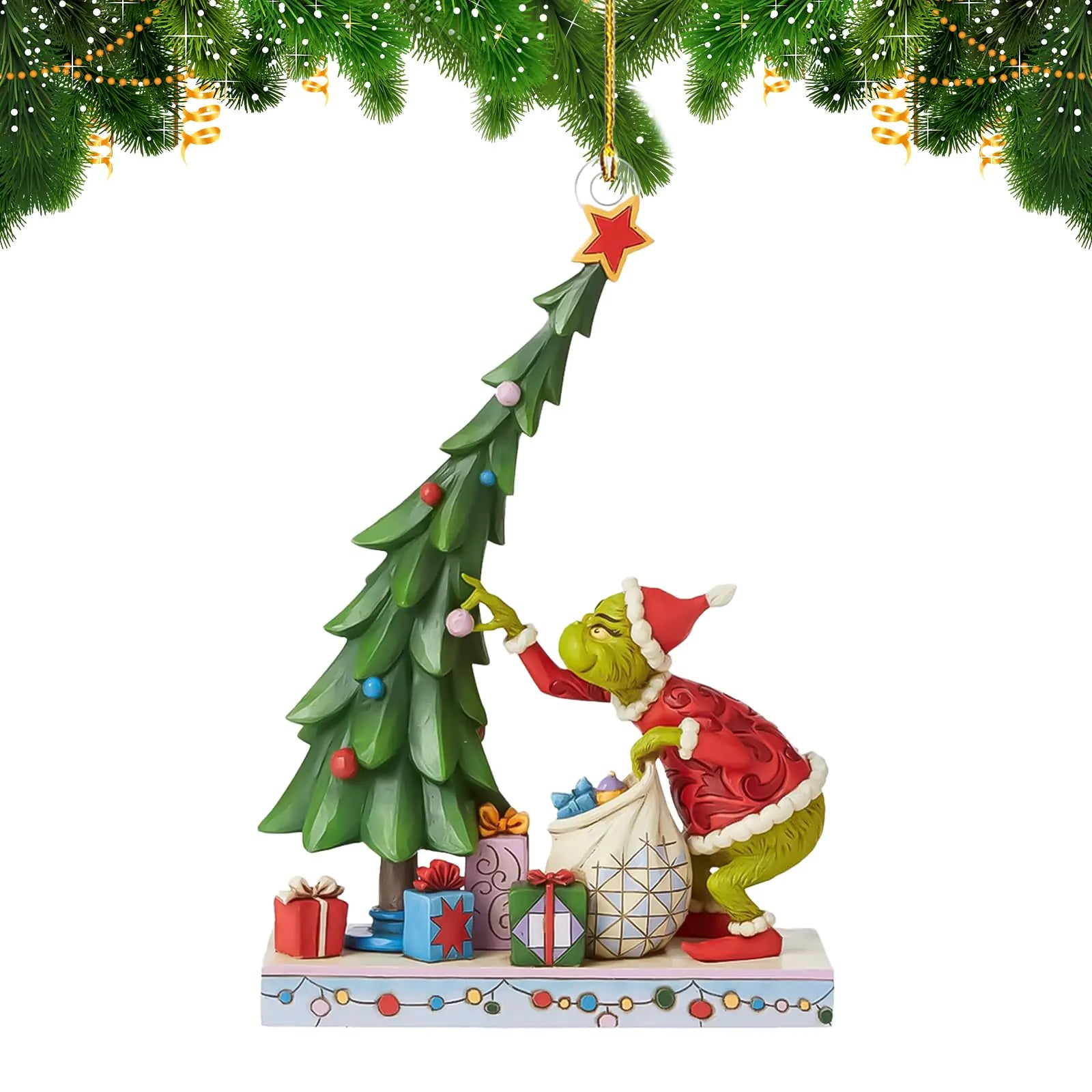 Grinch Christmas Tree Ornament