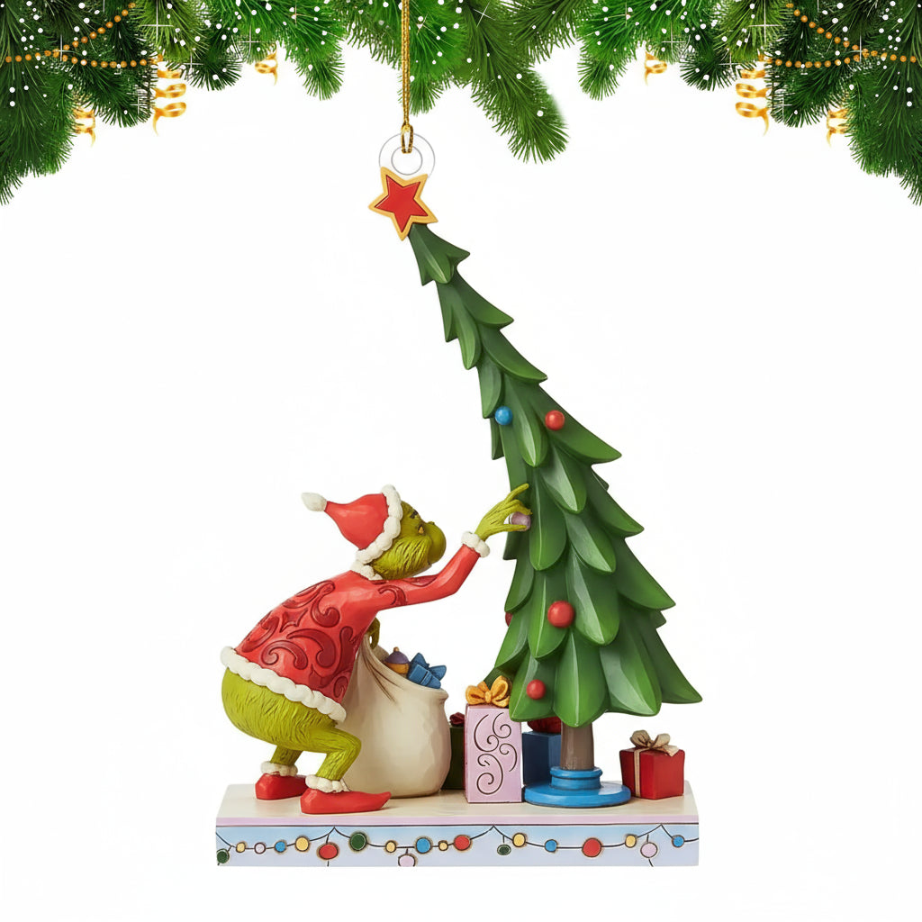 Grinch Christmas Tree Ornament